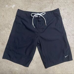 NIKE GREY TAG Men’s Small Black Summer Swim Shorts